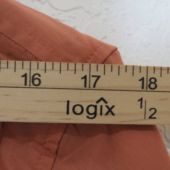 Kenneth Cole* Men's Short Sleeve Button Down Straight Hem Shirt~ Size Medium - Picture 9 of 13